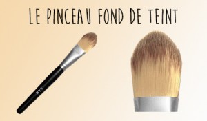 Pinceau du fond de teint